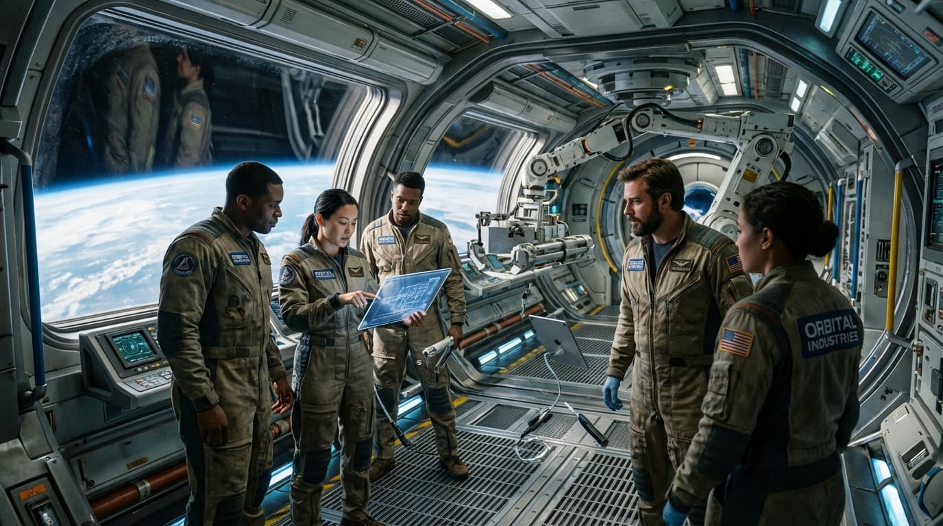 우주에 공장을 쏘아 올린 사람들, 그들이 노리는 '진짜' 이유