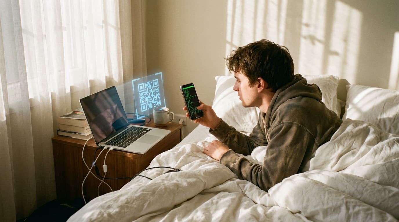 침대에서 서버를 고치고 싶을 때: QR 코드 하나로 끝내는 모바일 터미널